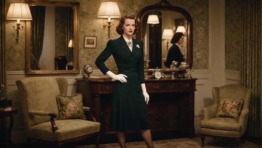 Women’s Seamed Stockings in the 1940s