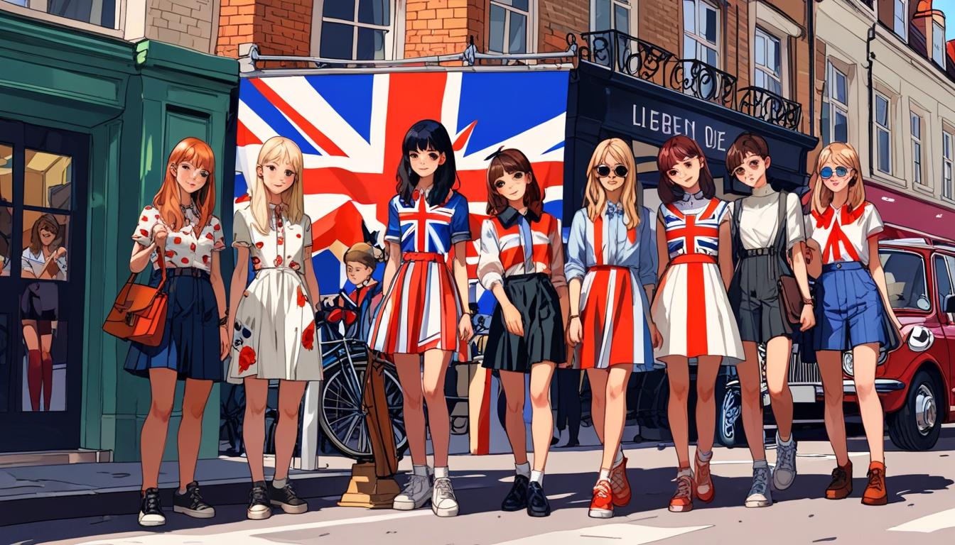 Union Jack-themed clothing makes a stylish comeback