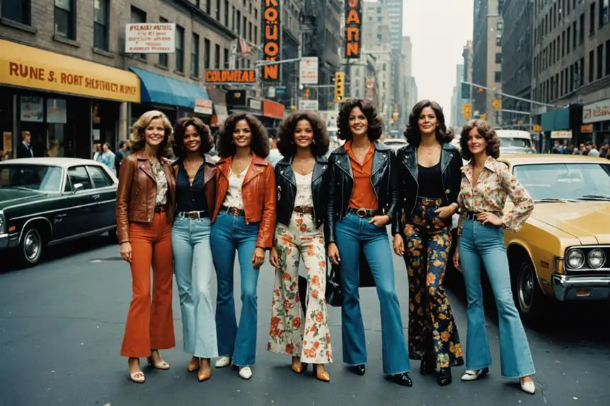 stylish 1970s tv fashion